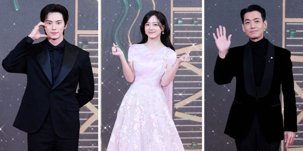 نگاهی به مراسم اهدای جوایز سریال‌های کره‌ای و لباس‌های مجلل ستاره‌ها