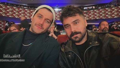 دانیال پورصباح در جشن حافظ ۱۴۰۴