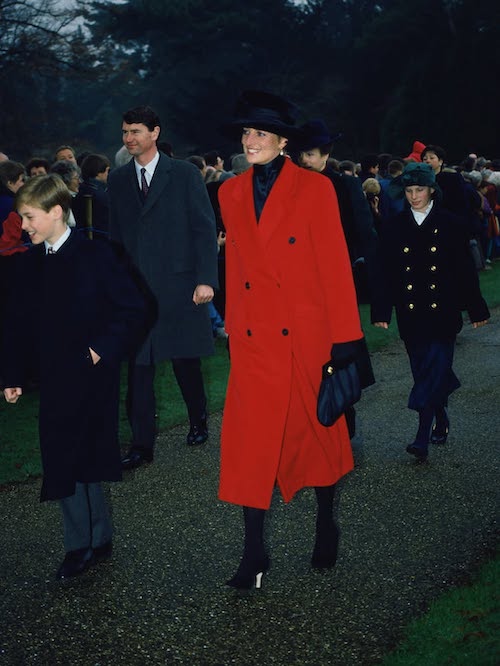 استایل‌های کریسمسی پرنسس دایانا