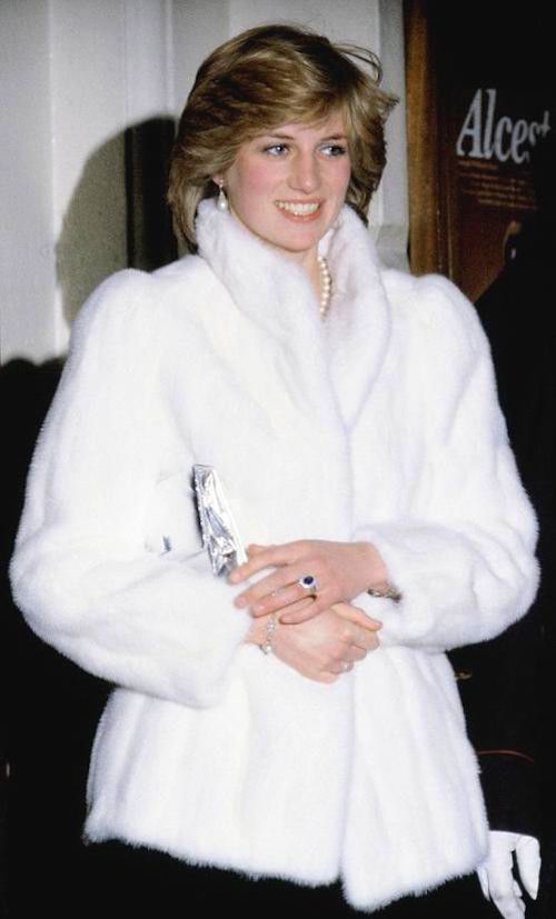 لباسهای سفید پرنسس دایانا