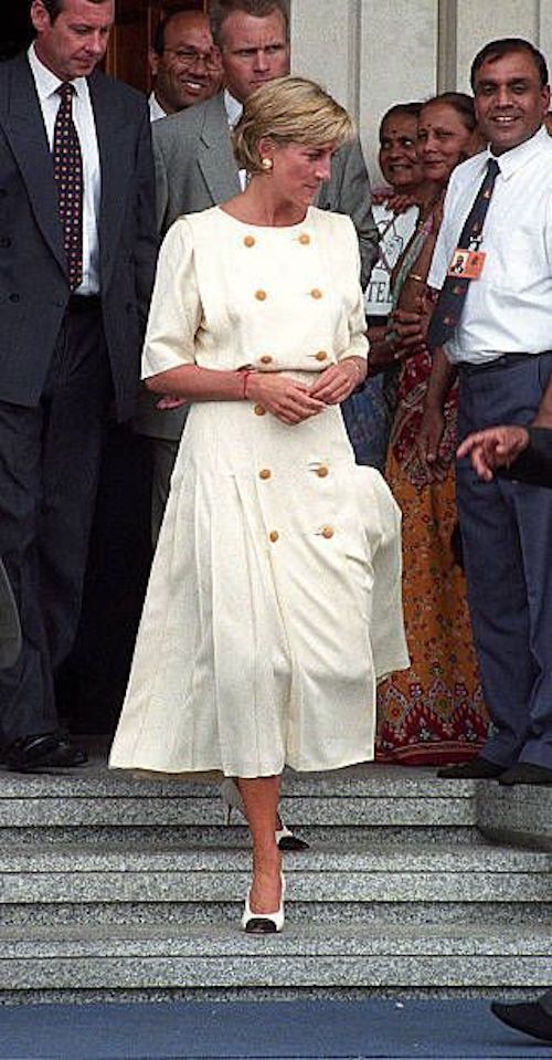 لباسهای سفید پرنسس دایانا