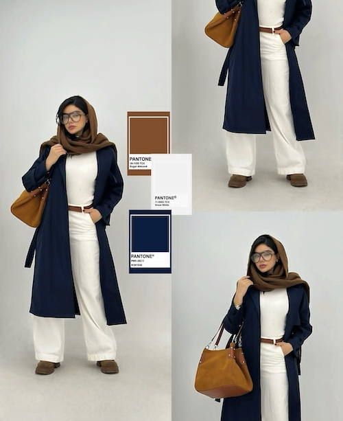 ترکیب رنگ‌های زمستانی