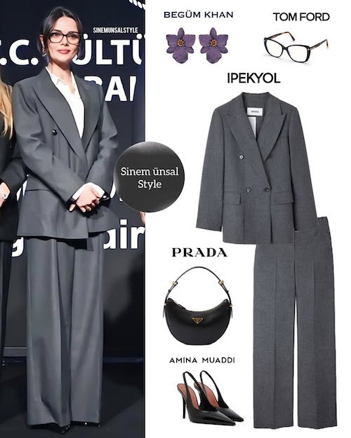 کت و شلوار طوسی سینم اونسال