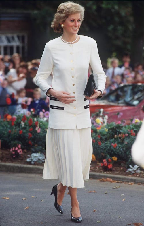 لباسهای سفید پرنسس دایانا