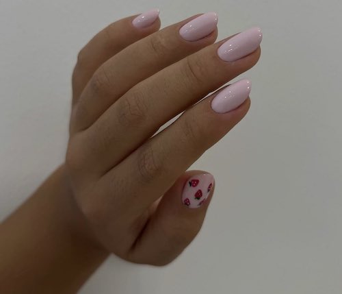 طرح ناخن‌های ساده و رنگی