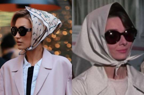 وقتی مد و سینما تلاقی می‌کنند؛ استایل جدید بلا حدید زیر ذره‌بین