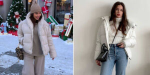 چگونه با کاپشن پافر سفید لوکس و شیک دیده شویم؟ این ایده‌ها را از دست ندهید