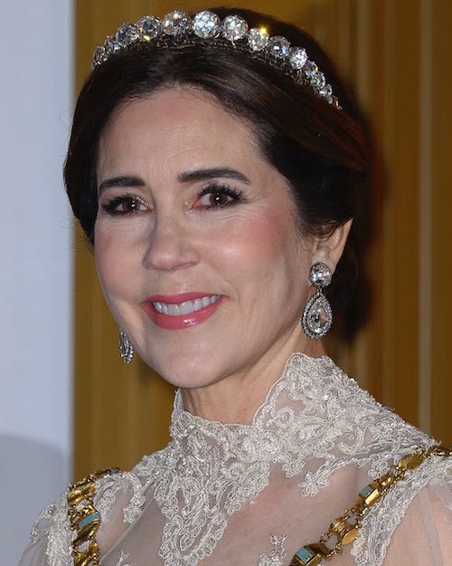 ملکه مری دانمارک در مهمانی سال نو