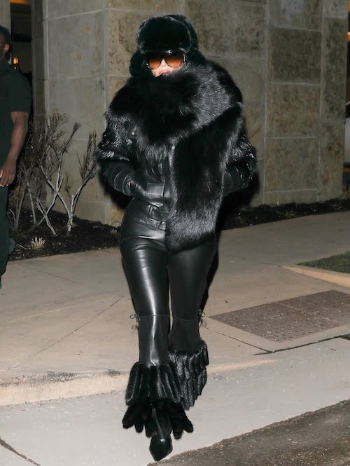 استایل مشکی کیم کارداشیان