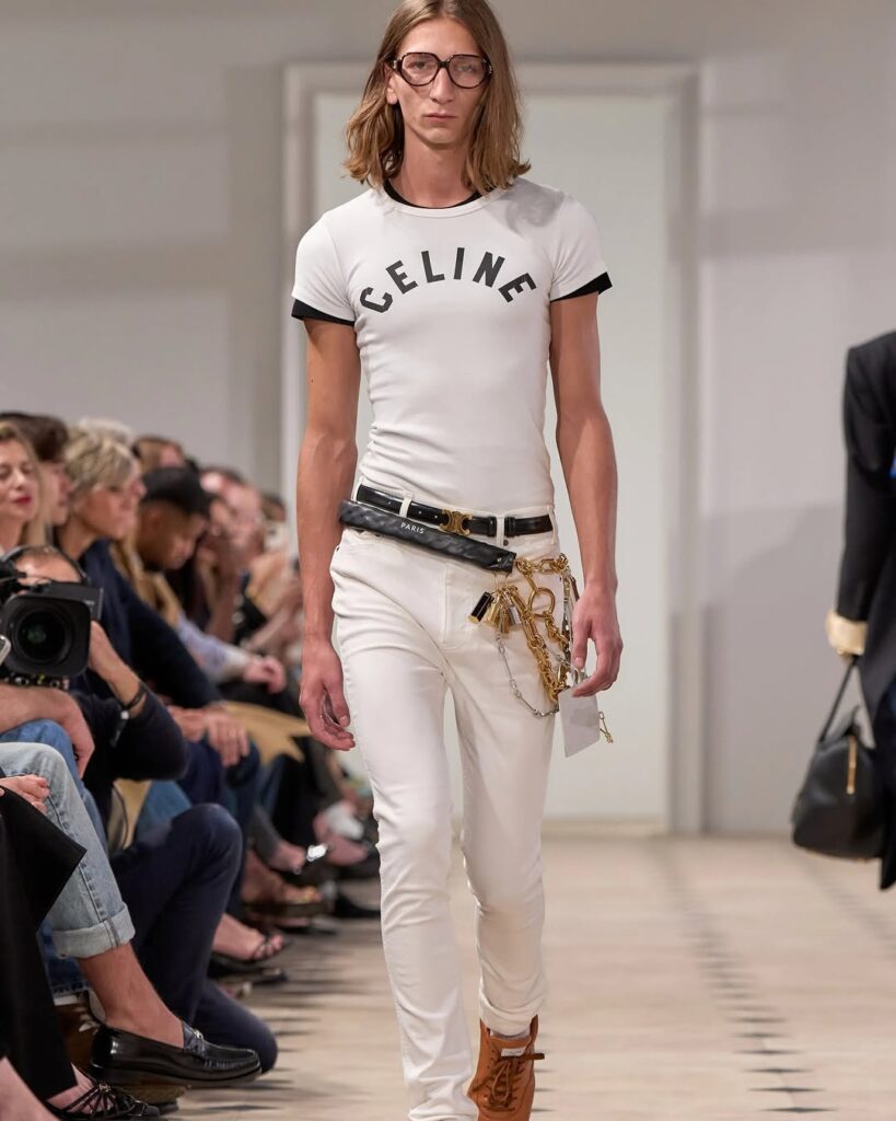 استایل با شلوار جین سفید