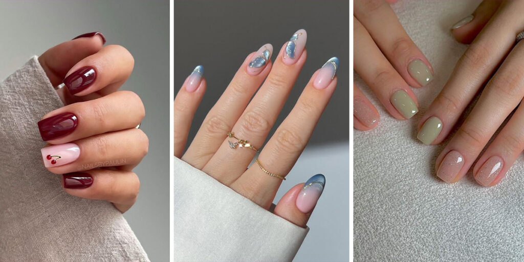 چند طرح ناخن ساده اما رنگارنگ که جذابیت انگشتان را چند برابر می‌کنند