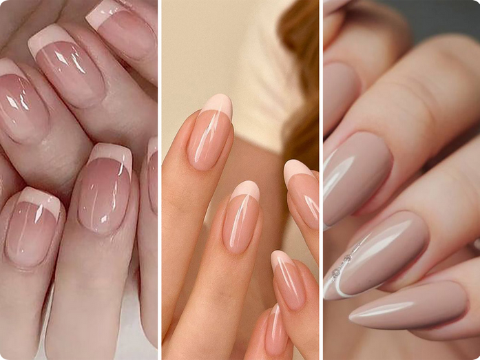 13 ایده دیزاین ناخن با رنگ نود؛ اگر دنبال سادگی هستید این تصاویر را ببینید