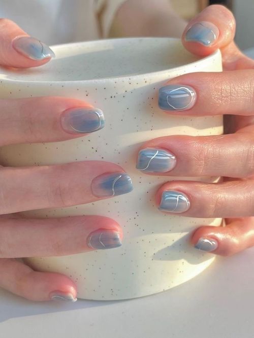 طرح ناخن‌های ساده و رنگی