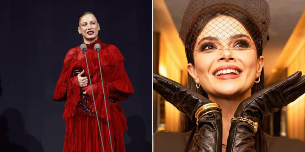 لباس‌های خیره‌کننده ستاره‌های ترک در مراسمی که خوشپوش‌ترین‌ها در آن معرفی شدند