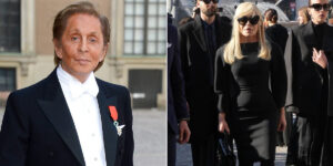 وقتی سوگواری به نمایش استایل تبدیل شد؛ حضور ستاره‌های مد در مراسم والنتینو