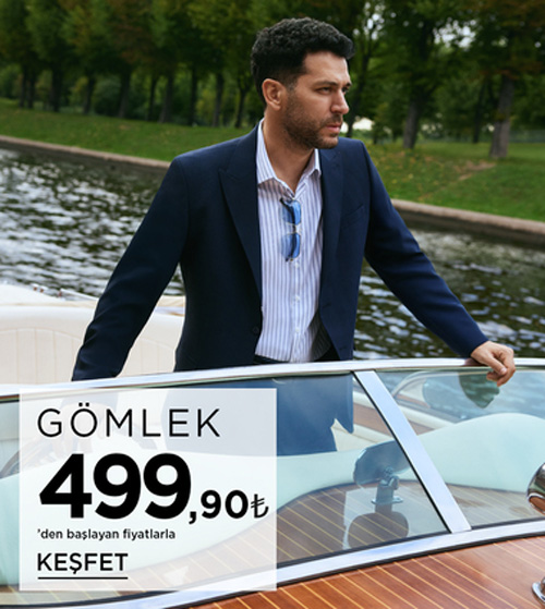 مورات یلدریم در تبلیغ پوشاک