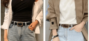 چگونه با انتخاب کمربند درست، لاغرتر و قد بلندتر دیده شویم؟