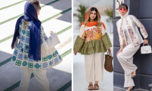 18 مدل مانتوی سوزندوزی برای عید 1405؛ با این مدل‌ها چشم فامیل را کور کنید!