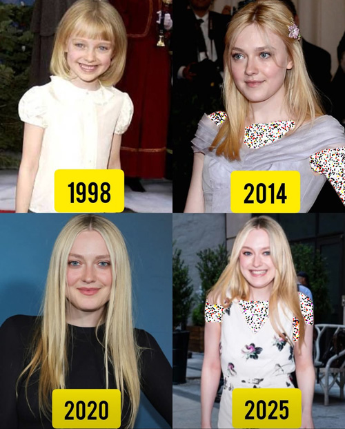 سیر تغییر استایل داکوتا فانینگ