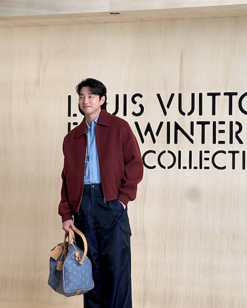 گونگ یو در فشن‌شوی زمستان