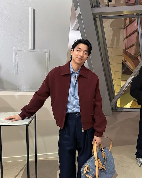 گونگ یو در فشن‌شوی زمستان