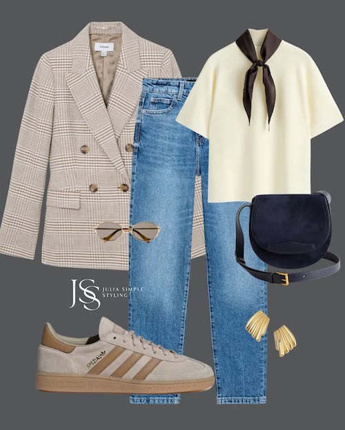 ترکیب رنگ آبی و کرمی