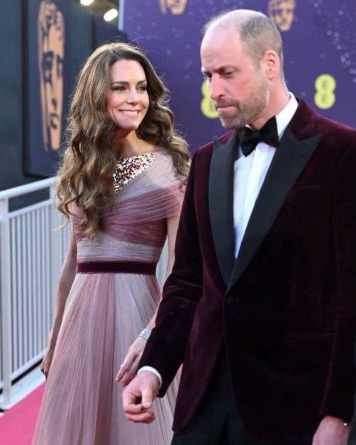 کیت میدلتون در بفتا ۲۰۲۶