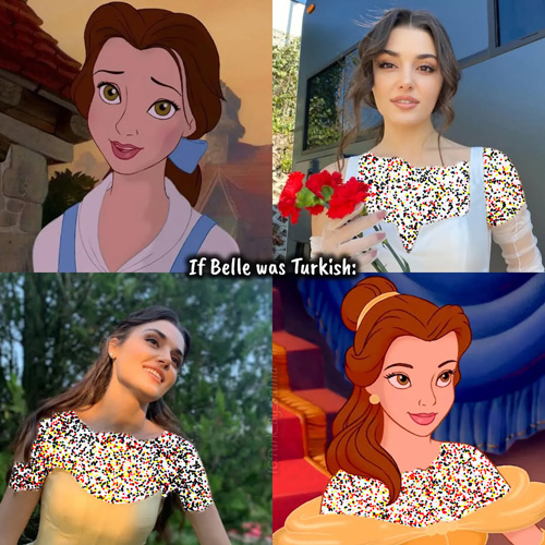 بازیگران ترک و پرنسسهای دیزنی