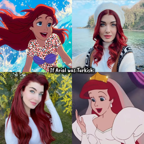 بازیگران ترک و پرنسسهای دیزنی