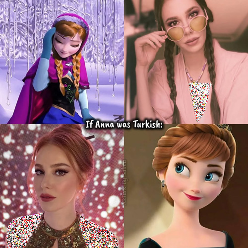 بازیگران ترک و پرنسسهای دیزنی
