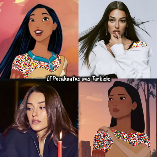 بازیگران ترک و پرنسسهای دیزنی