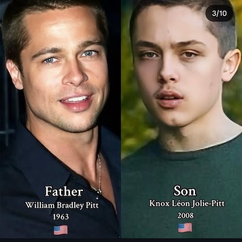 پدران معروف و پسرانشان