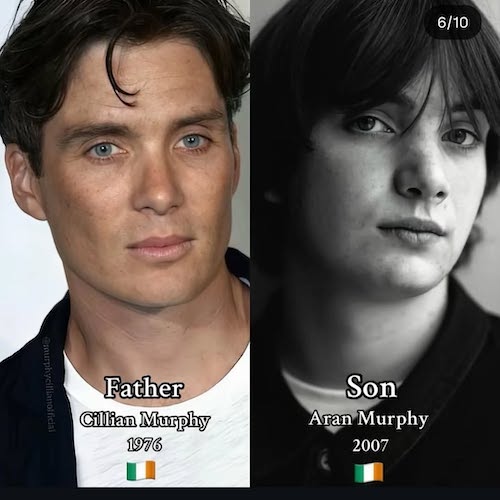 پدران معروف و پسرانشان