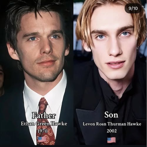 پدران معروف و پسرانشان