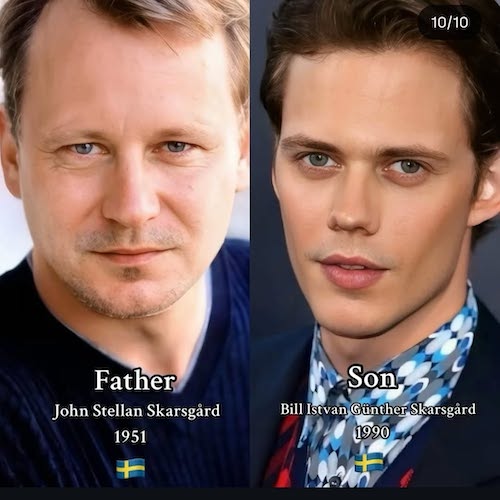 پدران معروف و پسرانشان