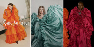 یک پیراهن پلاستیکی که تبدیل به پرحاشیه‌ترین لباس فصل شد!