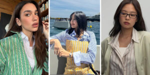 وقتی لباس‌های راه‌راه استایل ساده سلبریتی‌ها را زیر و رو می‌کنند؛ شما هم یاد بگیرید