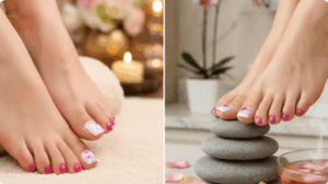 جدیدترین طرح‌های ناخن پا؛ اگر به رنگ‌های صورتی و دخترانه علاقه دارید، ببینید