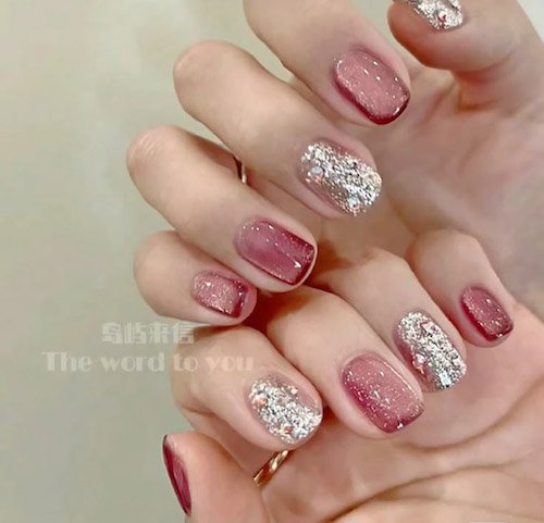 دیزاین ناخن شاین