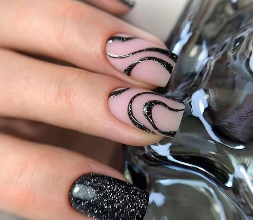 دیزاین ناخن شاین