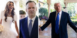 جشن عروسی مجلل دستیار ارشد ترامپ با حضور مقام‌ها و خانواده ترامپ برگزار شد