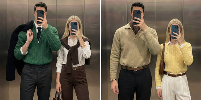 الهام از خوش‌پوش‌ترین زوج برای استایل زمستانی دونفره؛ با این ایده‌ها نگاه‌ها بدزدید