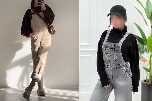 استایل کردن بیلرسوت یا سرهمی زنانه