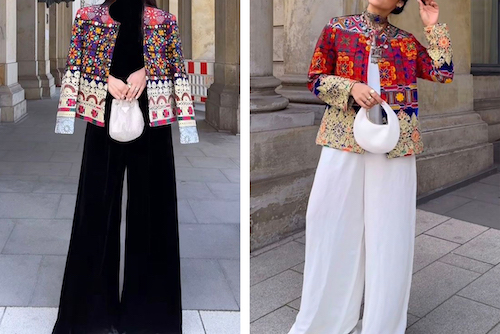 استایل کردن بیلرسوت یا سرهمی زنانه