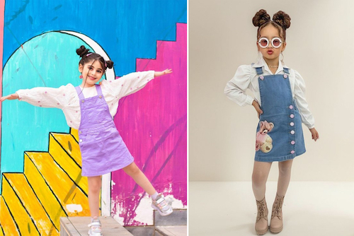 لباس عید دخترانه برای سال 1405