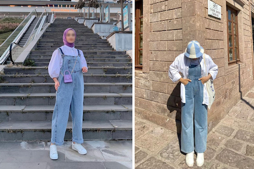 استایل کردن بیلرسوت یا سرهمی زنانه