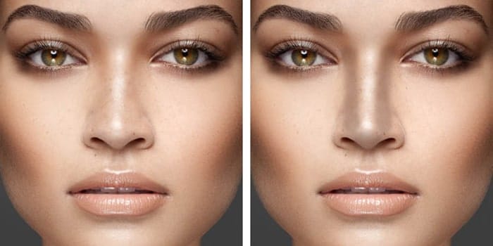 آموزش کانتور بینی گوشتی، قوزدار و حتی باریک؛ کانتور کردن درست را یاد بگیرید