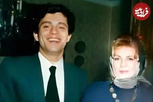 تصویری که بعد از سال‌ها از لباس عروس فروزان، بازیگر قبل از انقلاب منتشر شد