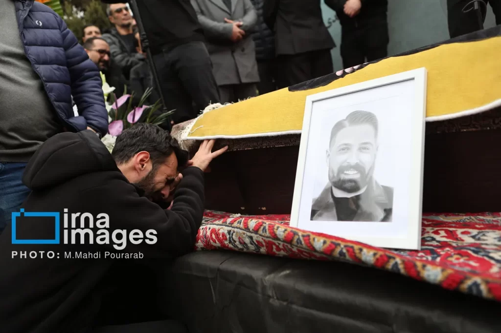 مراسم ترحیم حمید هیراد