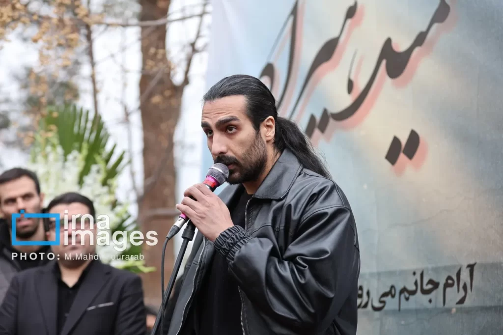 مراسم ترحیم حمید هیراد